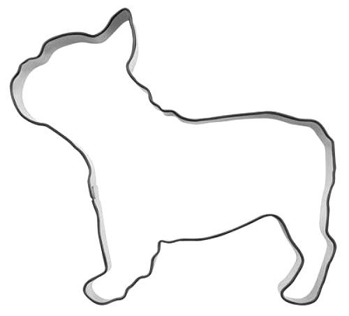 Ausstecher französische Bulldogge 10cm
