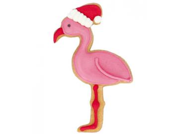 Ausstecher Weihnachts Flamingo Edelstahl