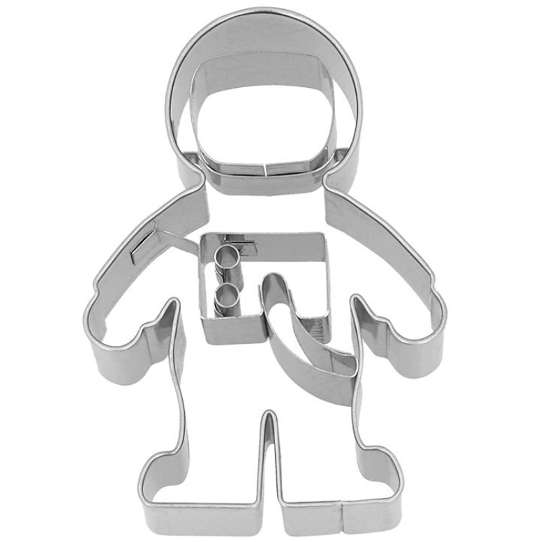 Ausstecher Astronaut Edelstahl Ausstechform 8cm